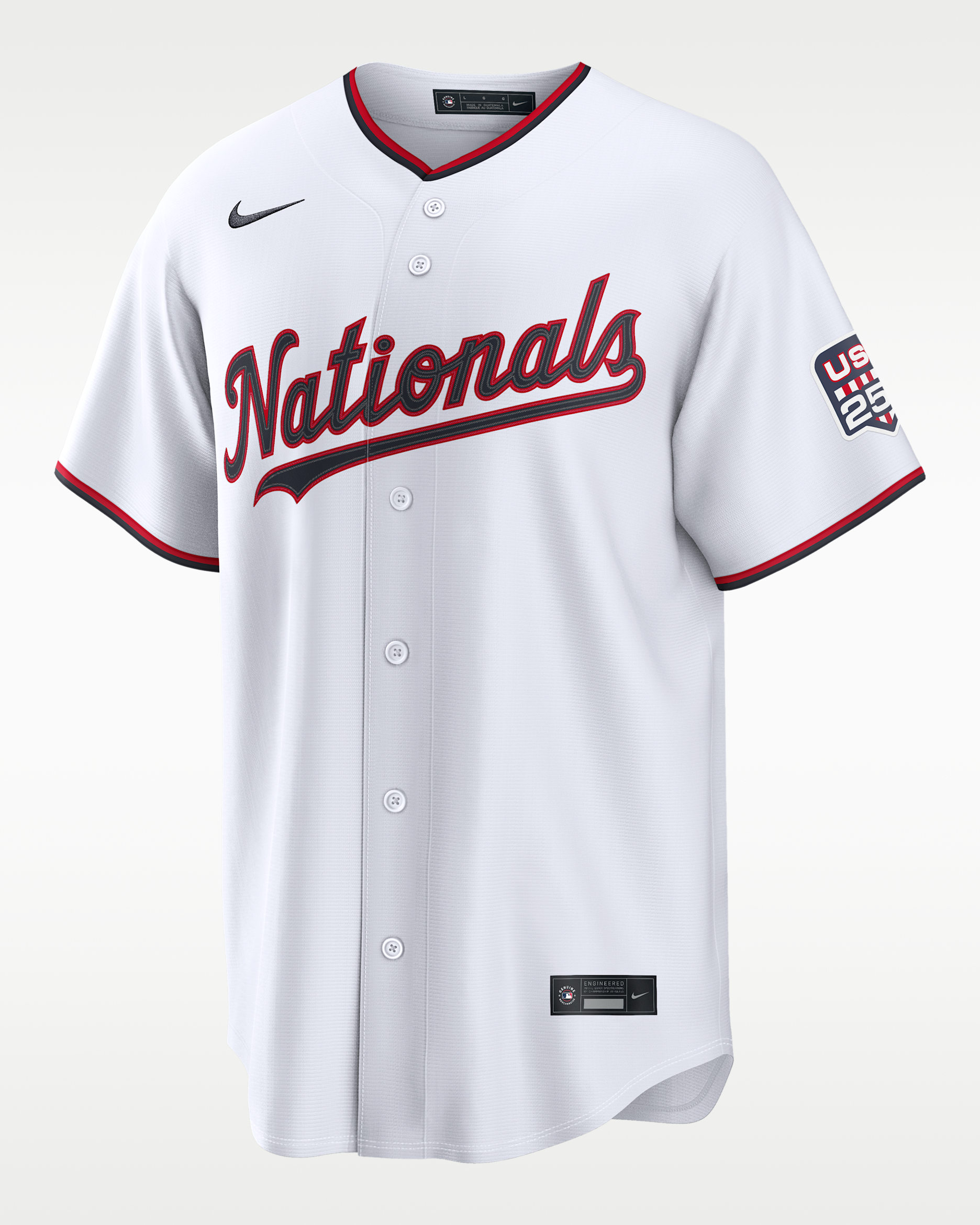 James Wood Washington Nationals USA 250 Men's Nike MLB Stadium